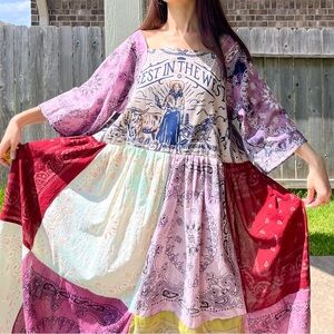 Best In The West | Handmade Bandana Dress - Western Cowgirl SKU 07288